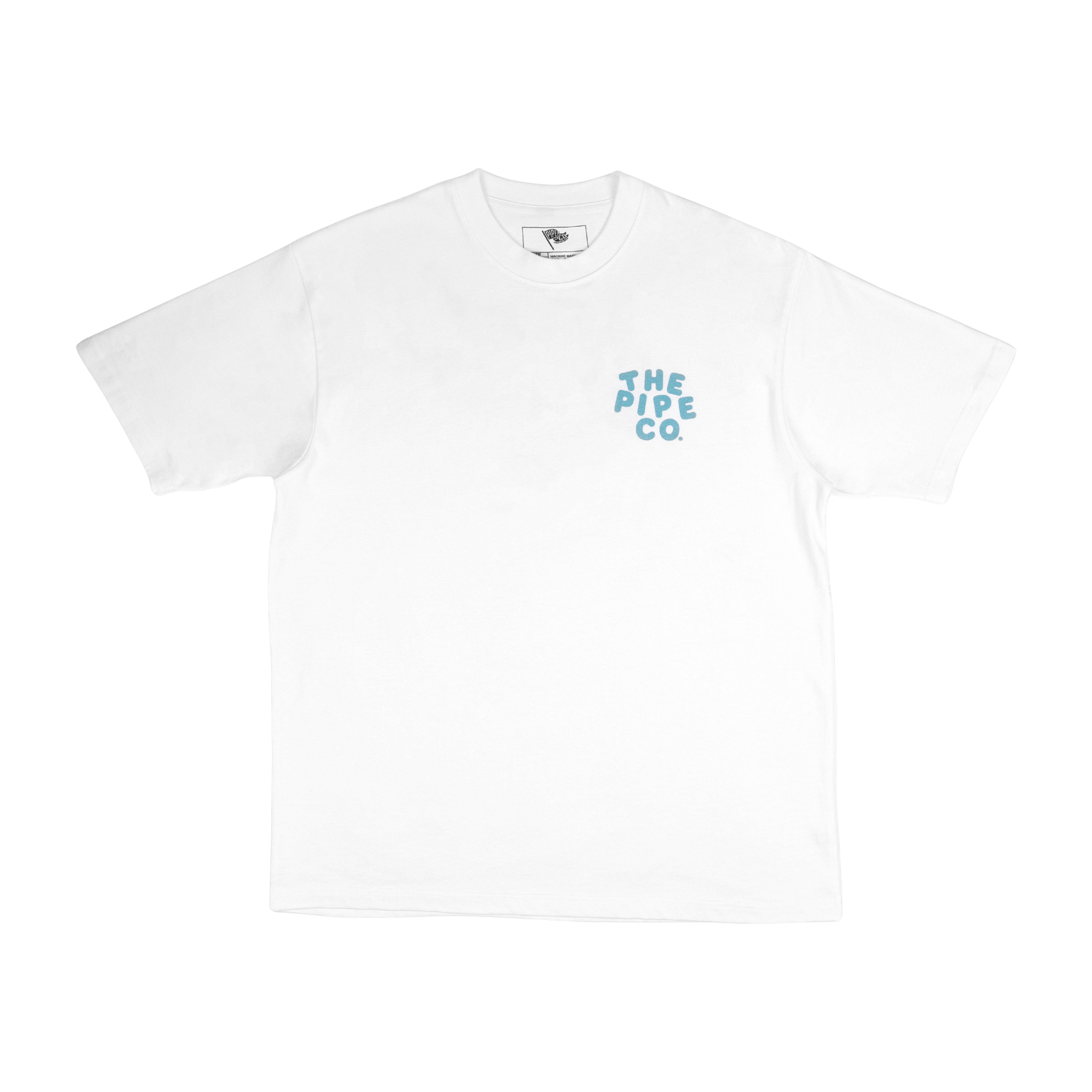Pipe Co Cereal Breakfast Club White Golf T-shirt