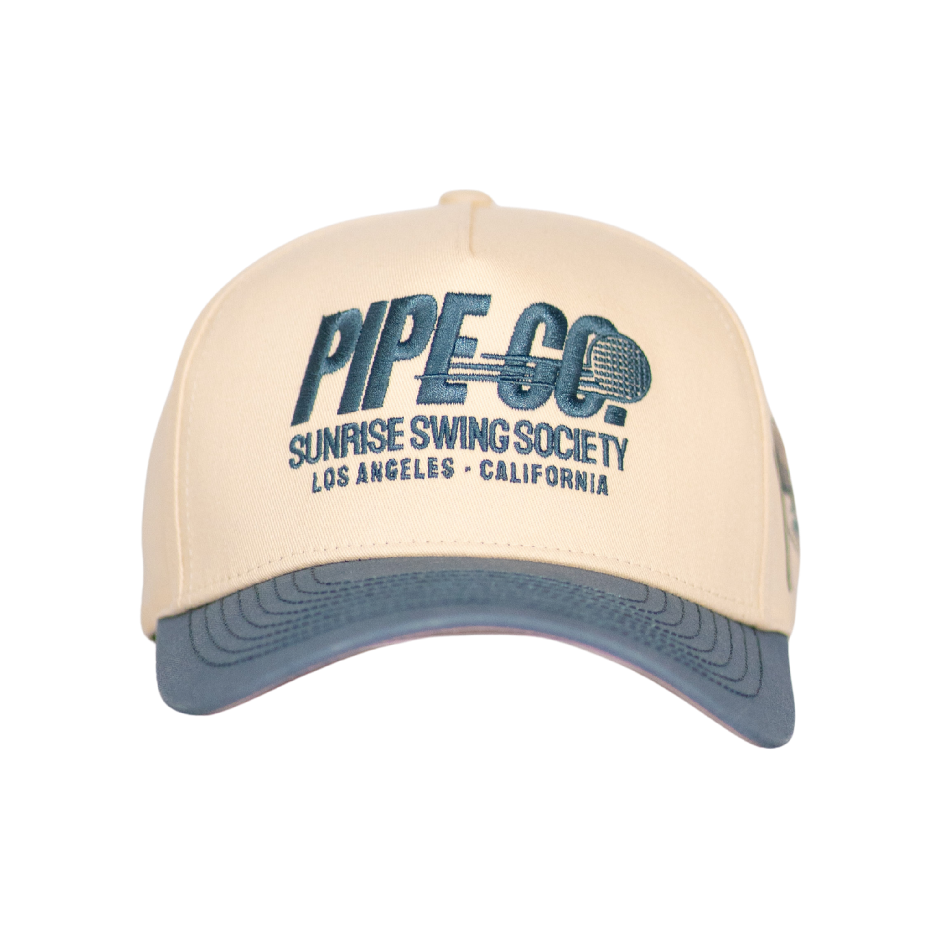 Pipe Co Cream Golf Baseball Hat – Sunrise Swing Society