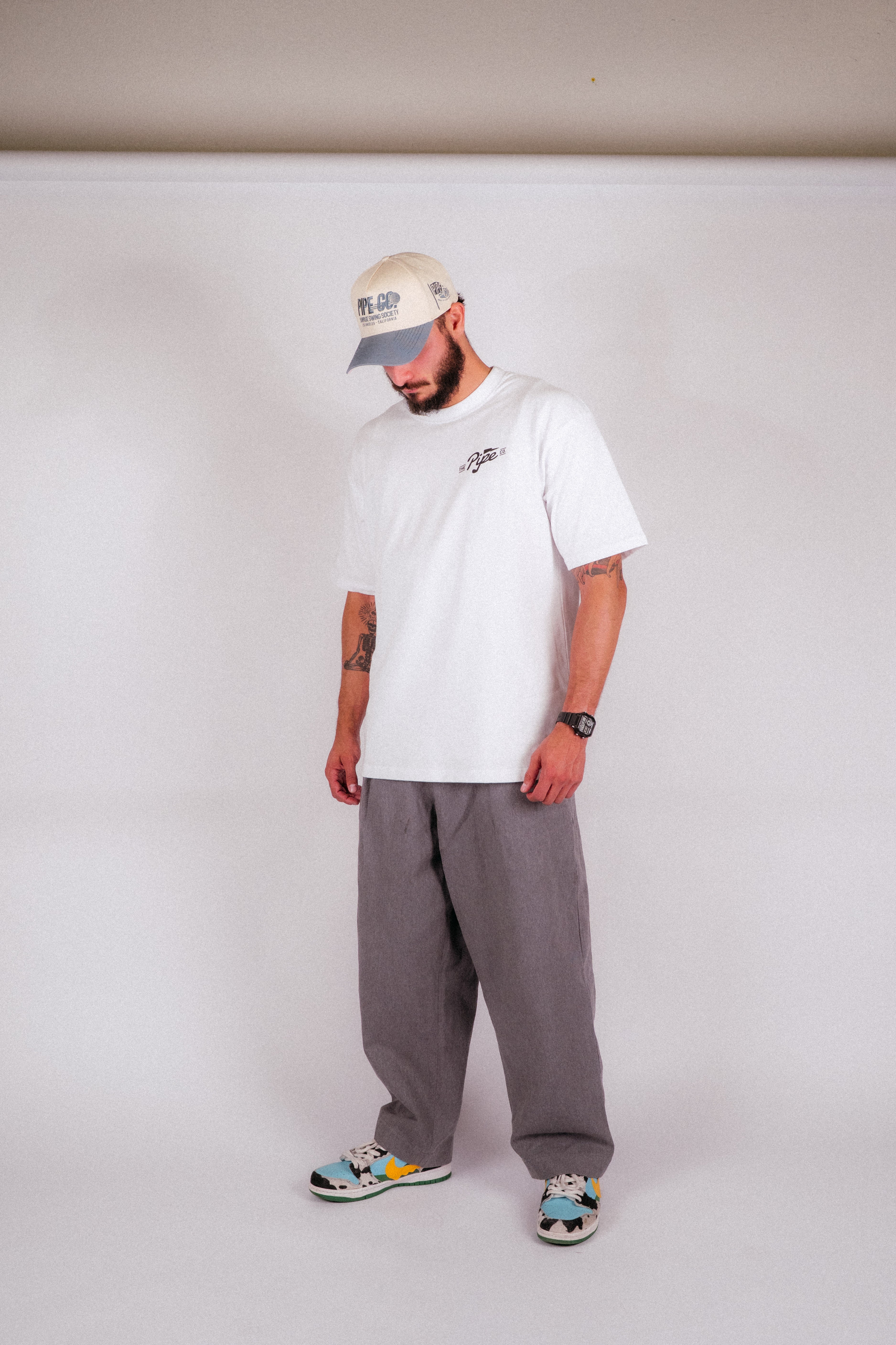 The Pipe Co Sunrise Swing Society Hat & Breakfast Club T-Shirt