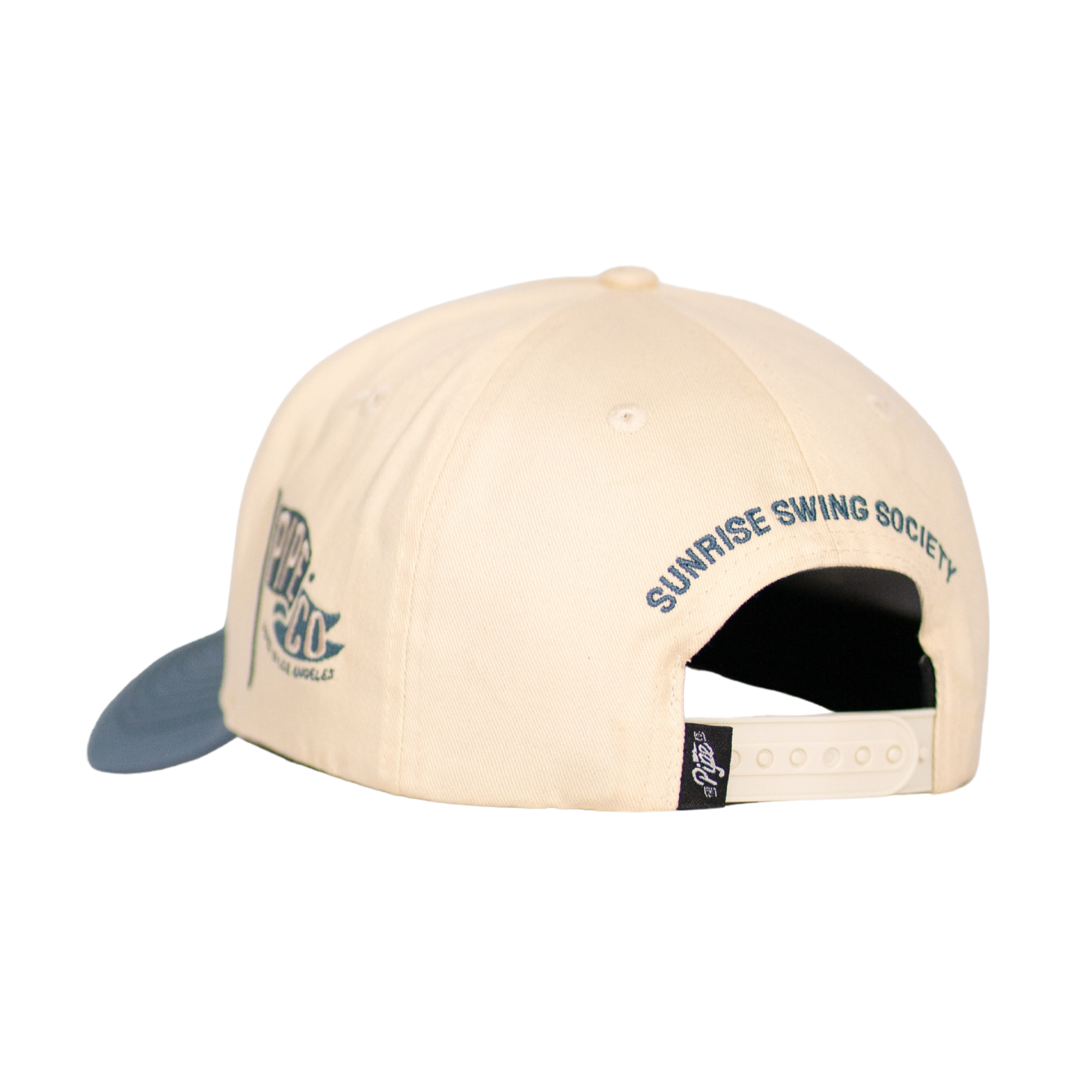 Pipe Co Cream Golf Baseball Hat – Sunrise Swing Society