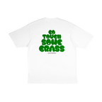 Pipe Co Go Touch Some Grass White Golf T-shirt 