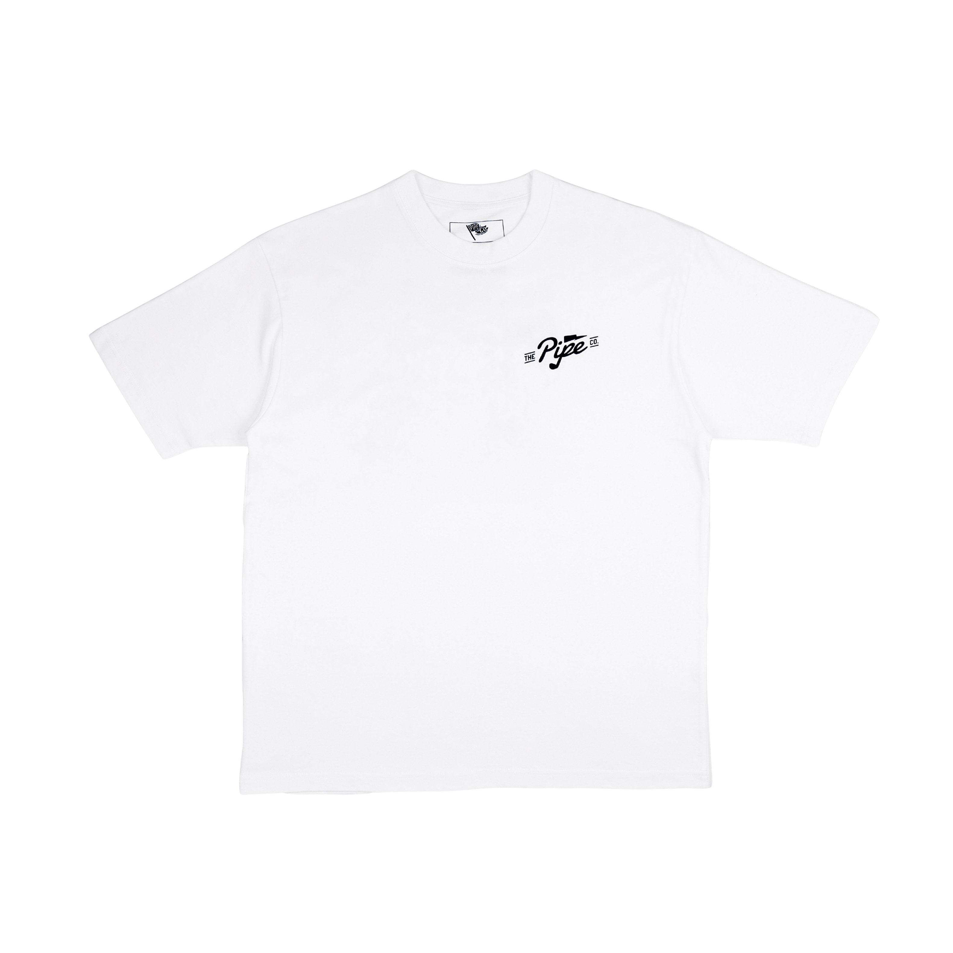 Pipe Co Breakfast Club White Golf T-Shirt 